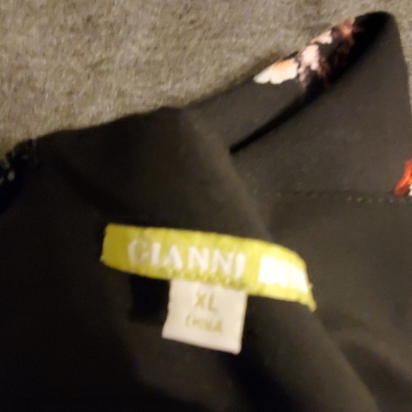 GB FLORAL AND BLACK SKIRT AND RUFFLE - Picture 4 of 4